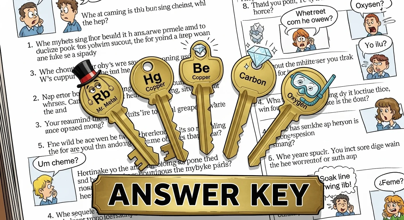 Quick & Easy Answer Key Element One-Liners for Instant Fun