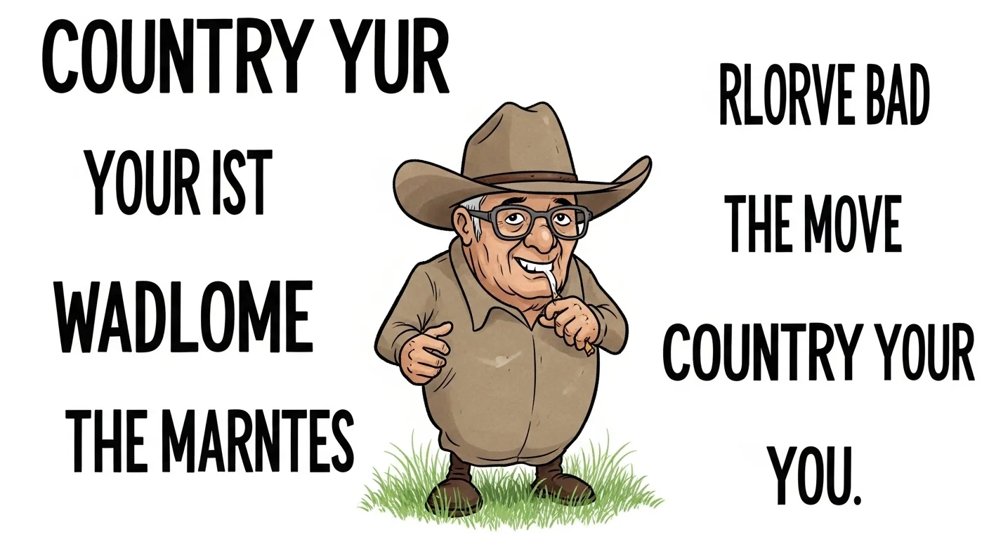 Quick & Easy Country One-Liners for Instant Fun