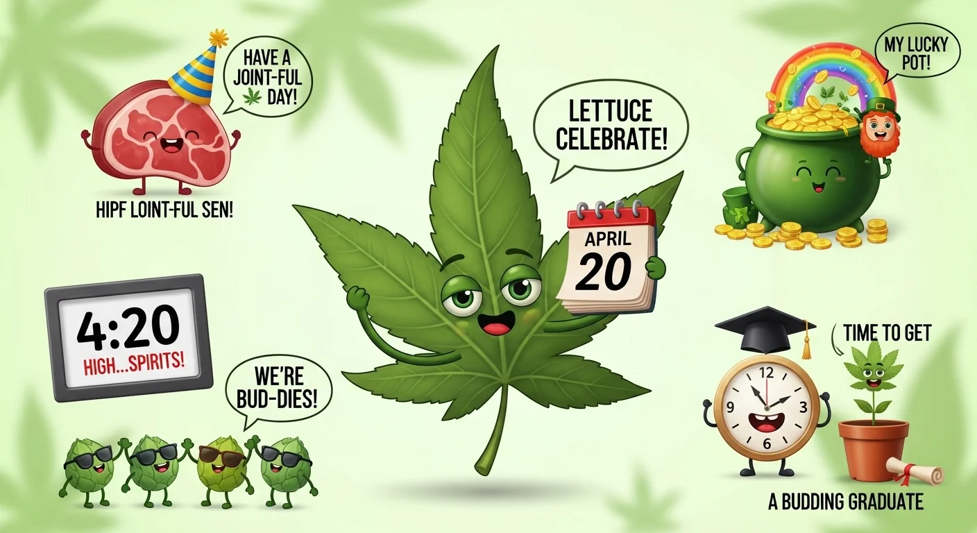 Top 12 Hilarious 420 Puns to Make You Laugh