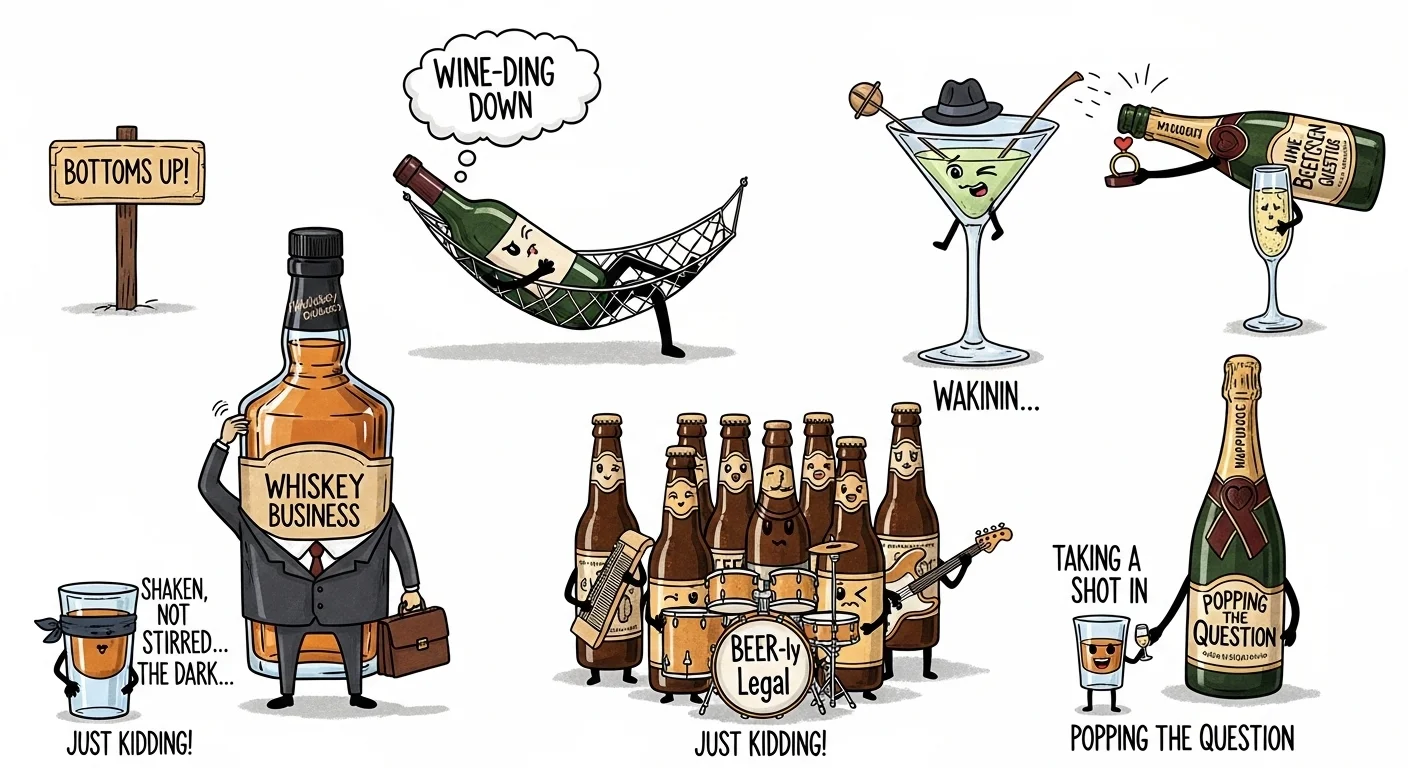 Top 12 Hilarious Alcohol Puns to Make You Laugh