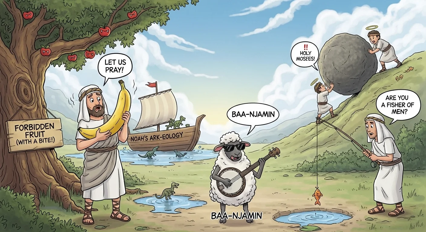 Top 12 Hilarious Bible Puns to Make You Smile