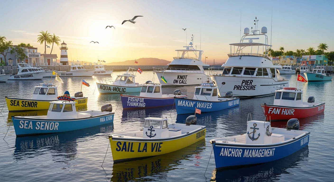 Top 12 Hilarious Boat Name Puns to Make Waves