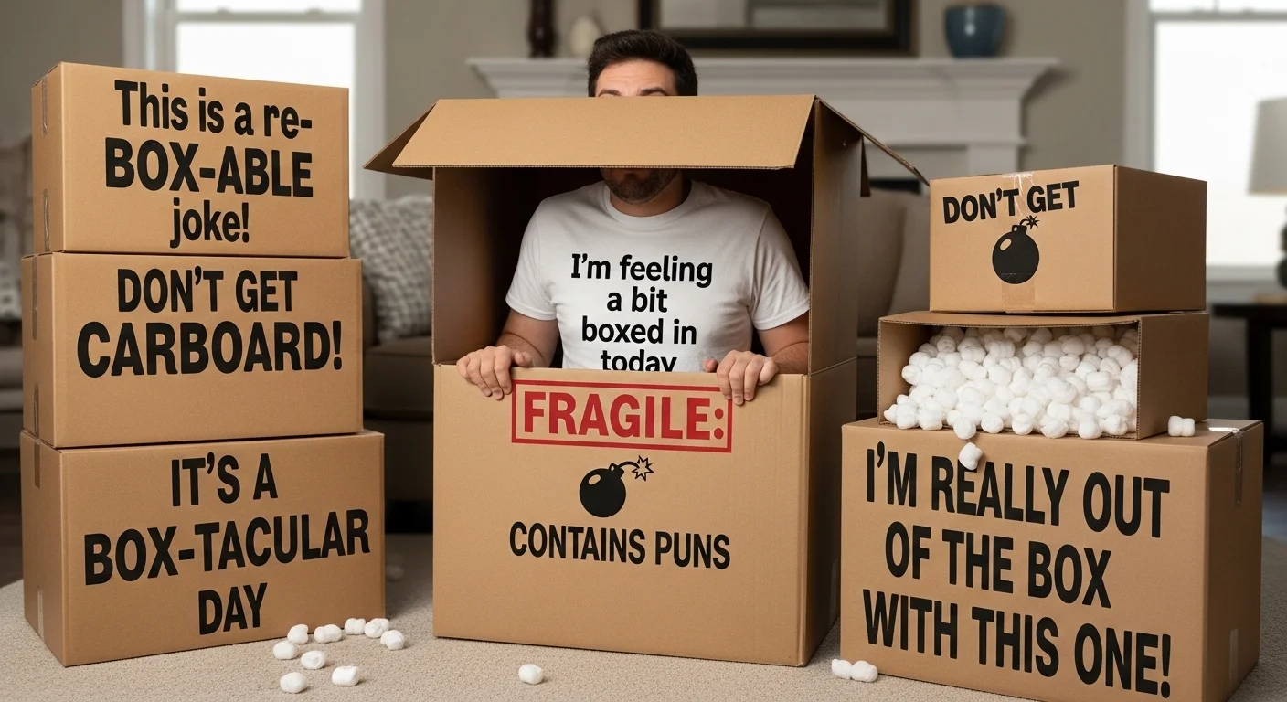 Top 12 Hilarious Cardboard Box Puns to Make You Laugh