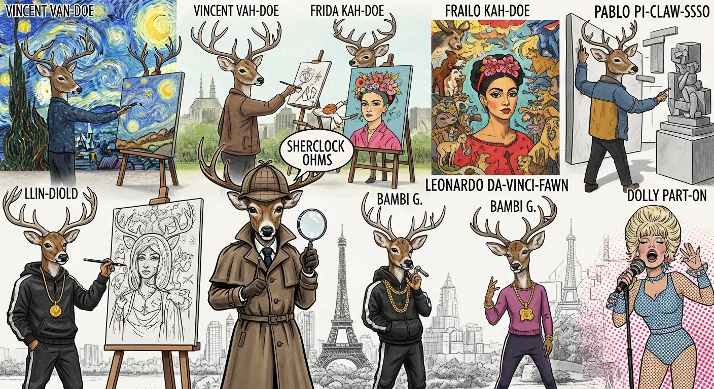 Top 12 Hilarious Deer Name Puns to Make You Laugh