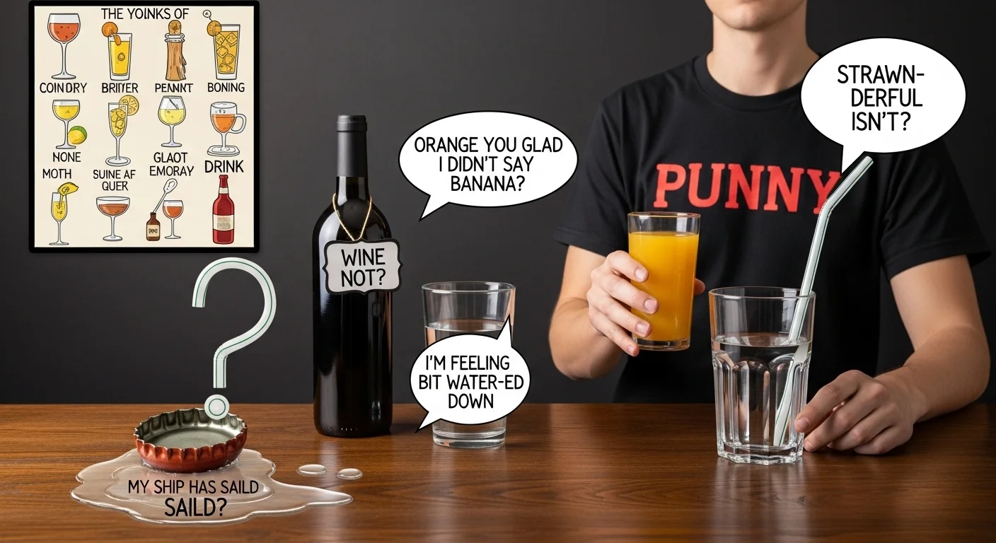 Top 12 Hilarious Drinking Puns to Make You Laugh