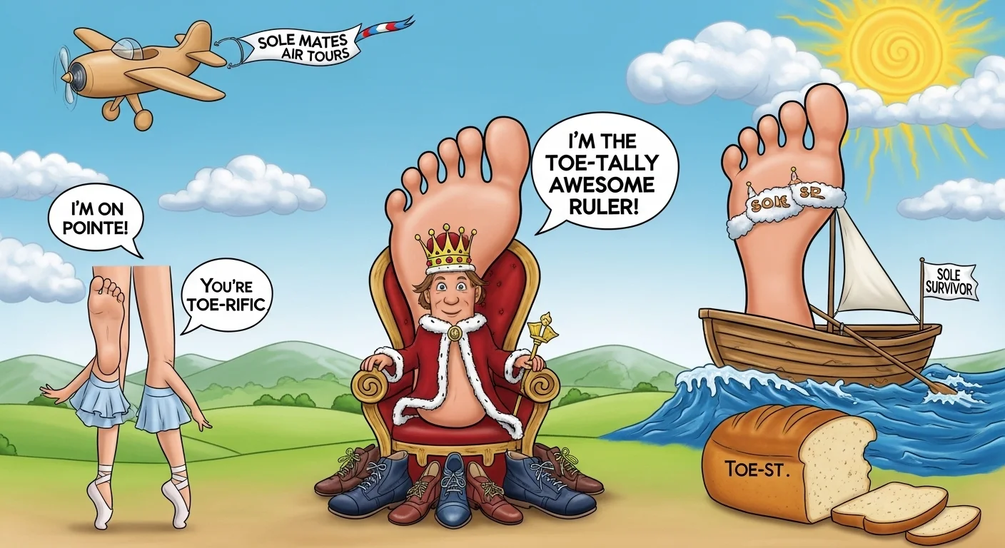 Top 12 Hilarious Foot Puns to Make You Laugh