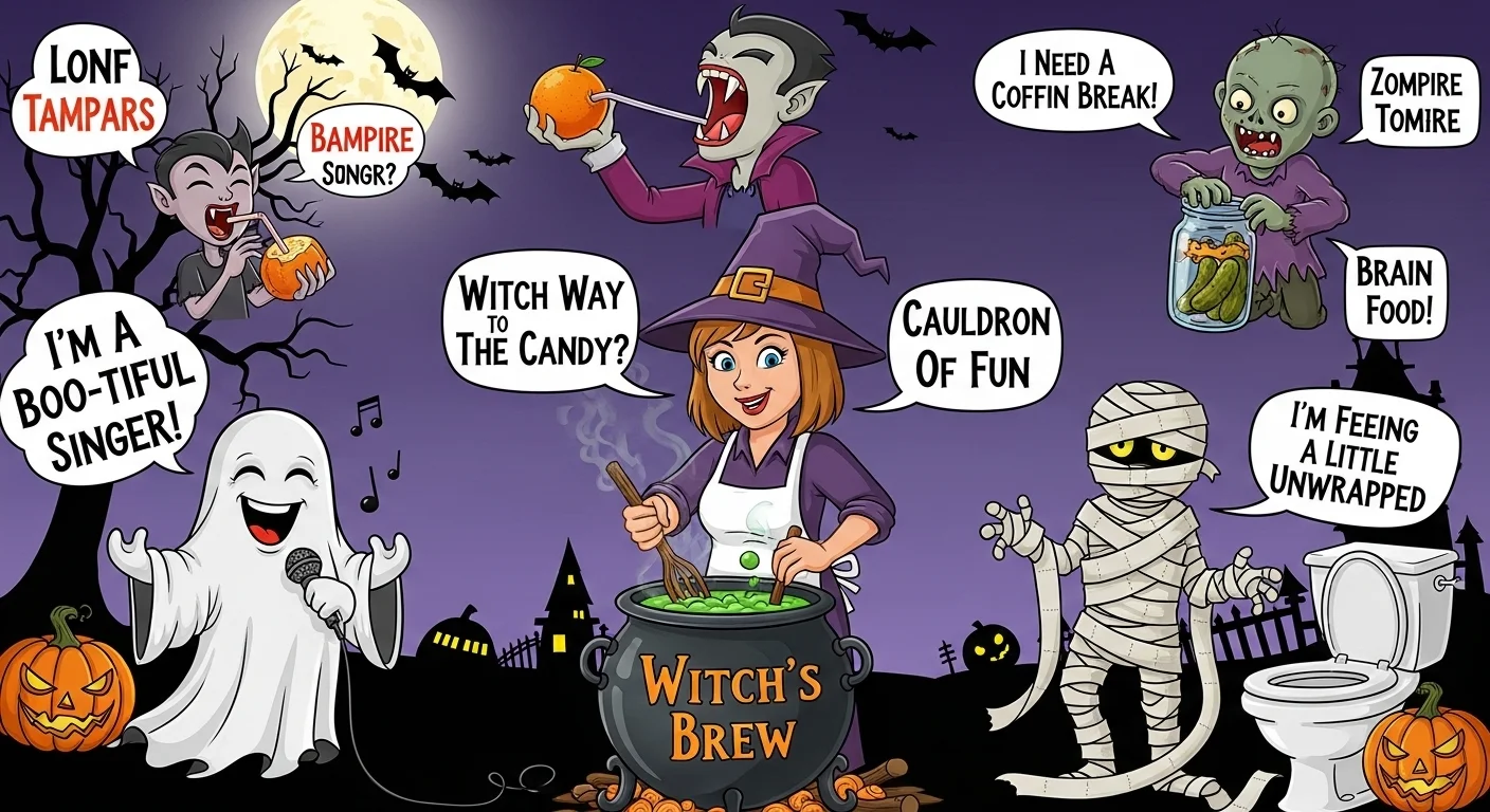 Top 12 Hilarious Halloween Puns to Make You Laugh