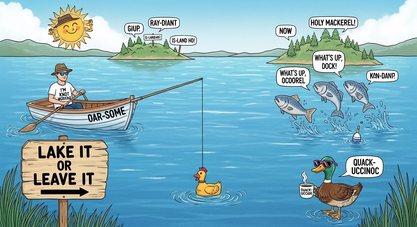 Top 12 Hilarious Lake Puns to Make You Laugh