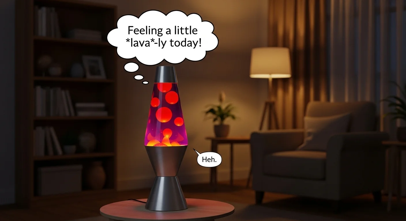 Top 12 Hilarious Lava Lamp Puns to Make You Laugh