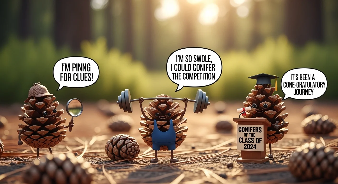 Top 12 Hilarious Pine Cone Puns to Start Strong