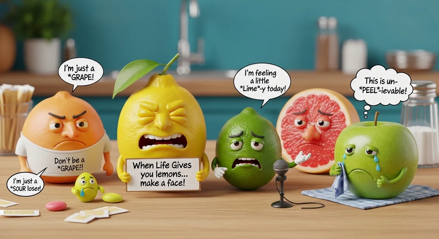 Top 12 Hilarious Sour Puns to Make You Laugh