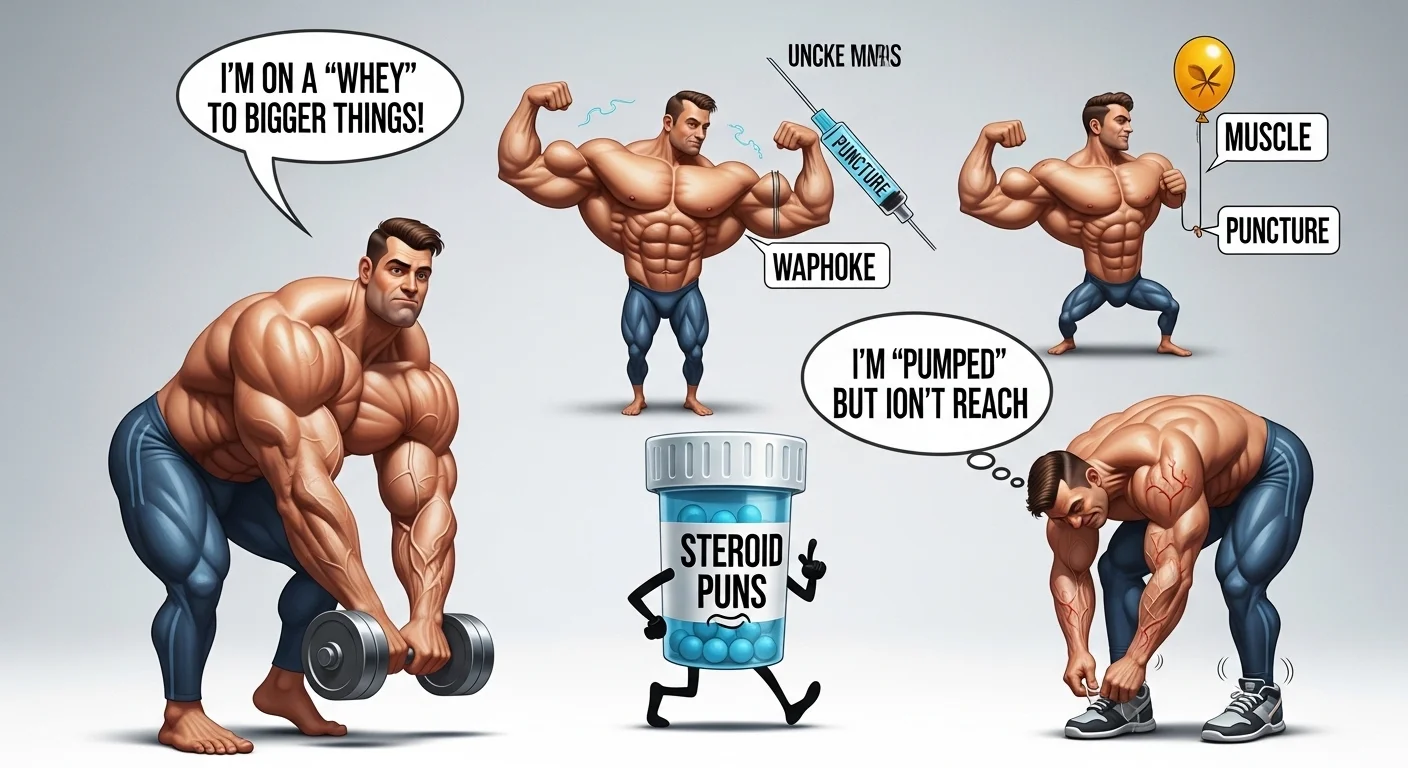 Top 12 Hilarious Steroid Puns to Make You Laugh