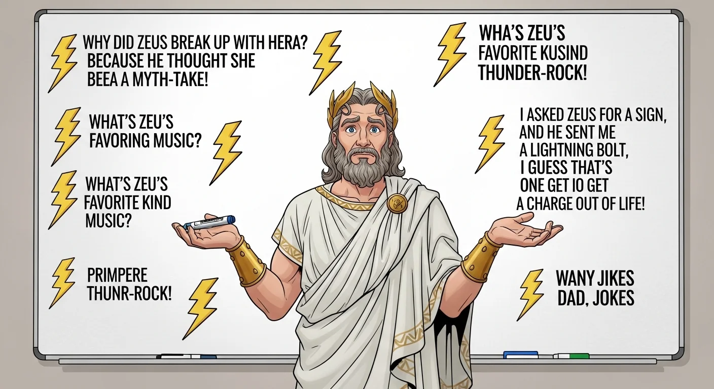 Top 12 Hilarious Zeus Puns to Make You Laugh 