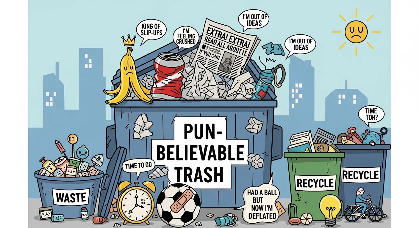 Top 12 Waste Puns That Are Pure Gold