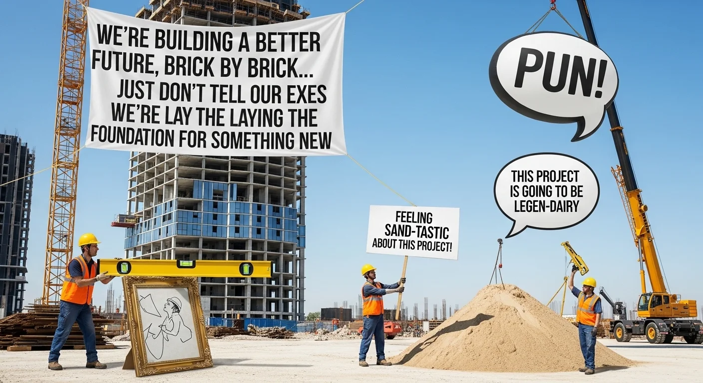 Top 12 Hilarious Construction Puns to Nail the Laughs