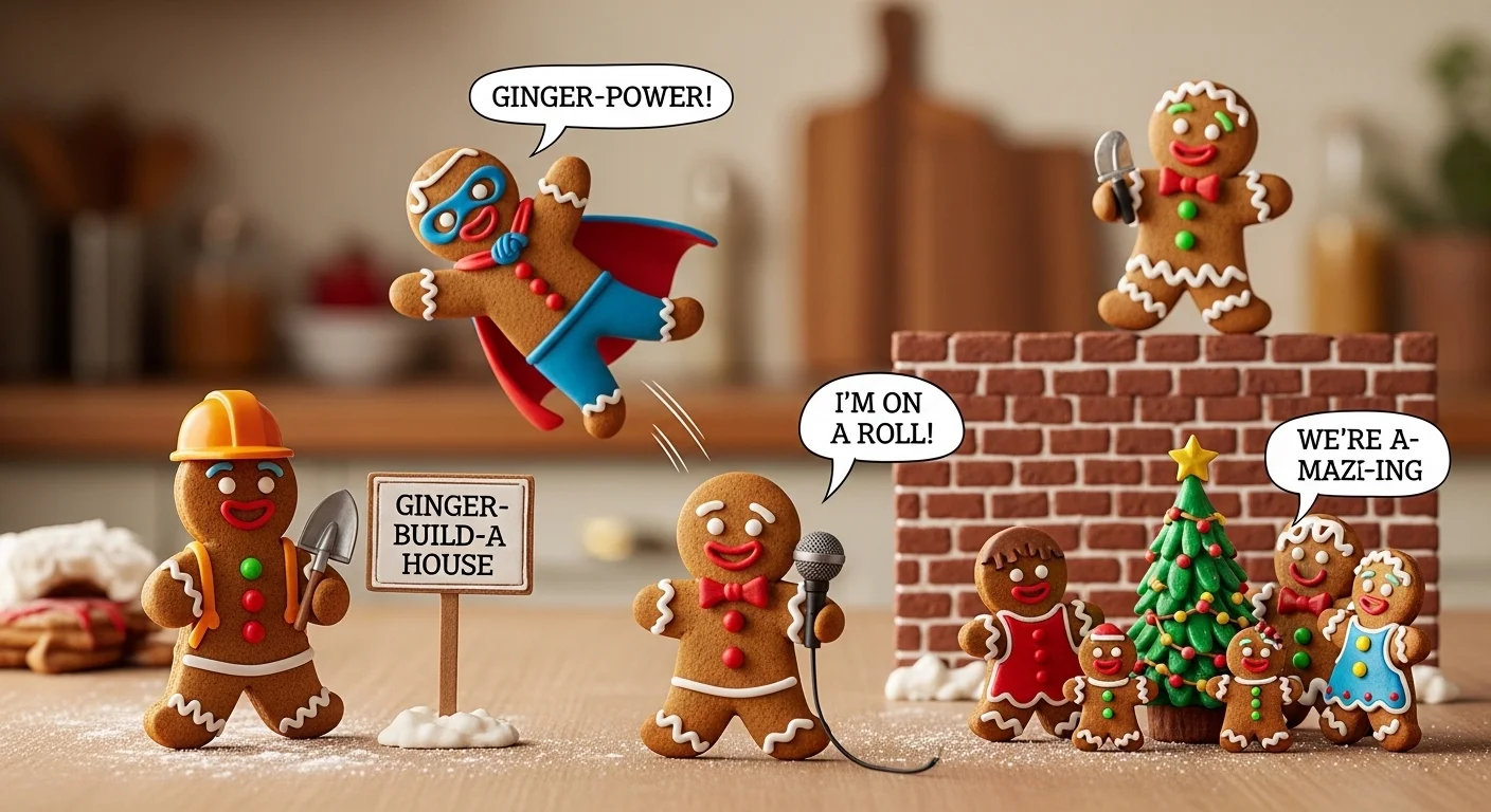 Top 12 Hilarious Gingerbread Puns to Make You Smile