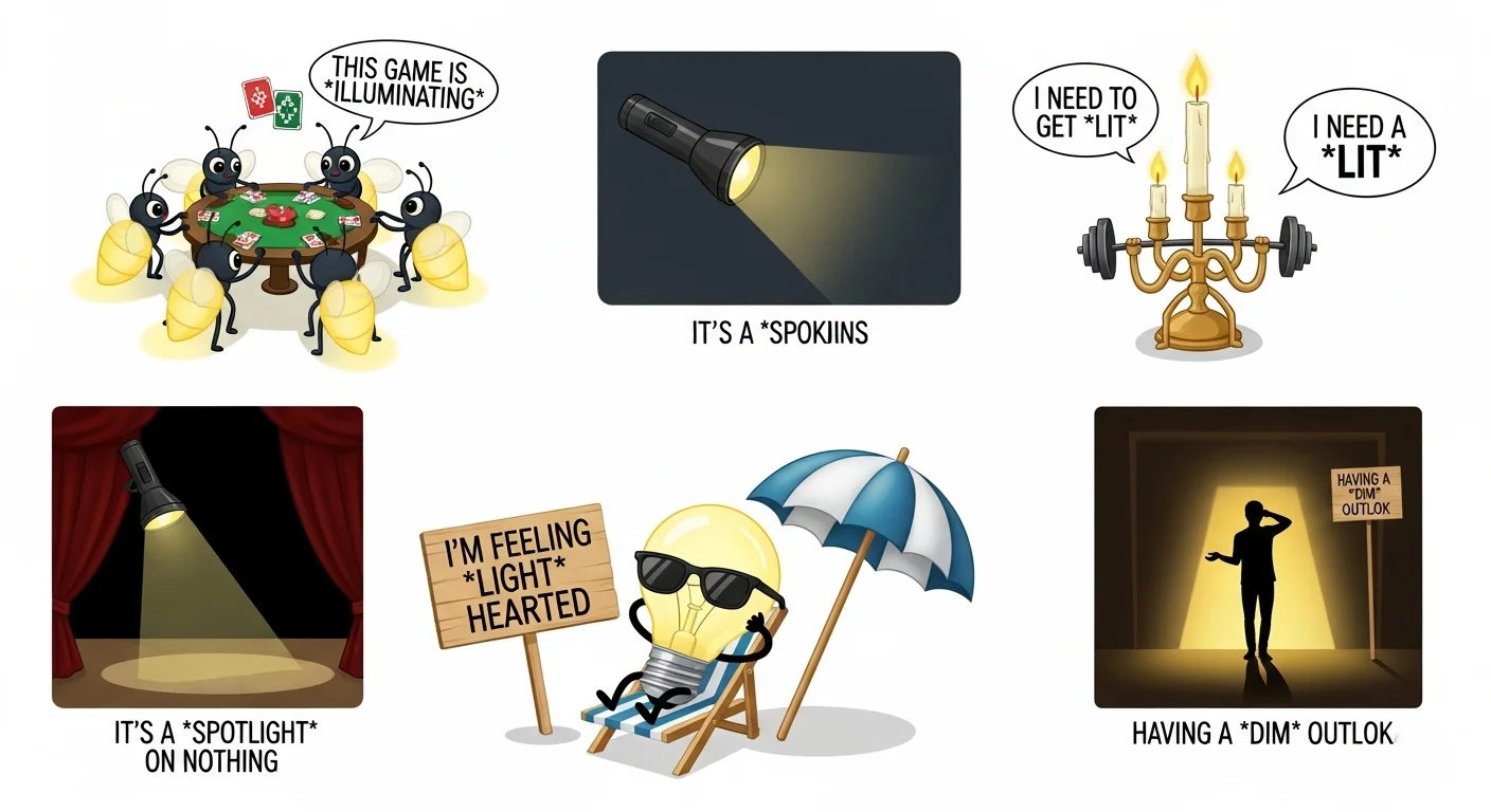 Top 12 Hilarious Light Puns to Make You Laugh