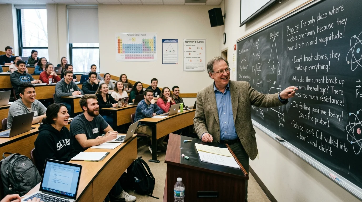 Top 12 Hilarious Physics Puns That’ll Shock You