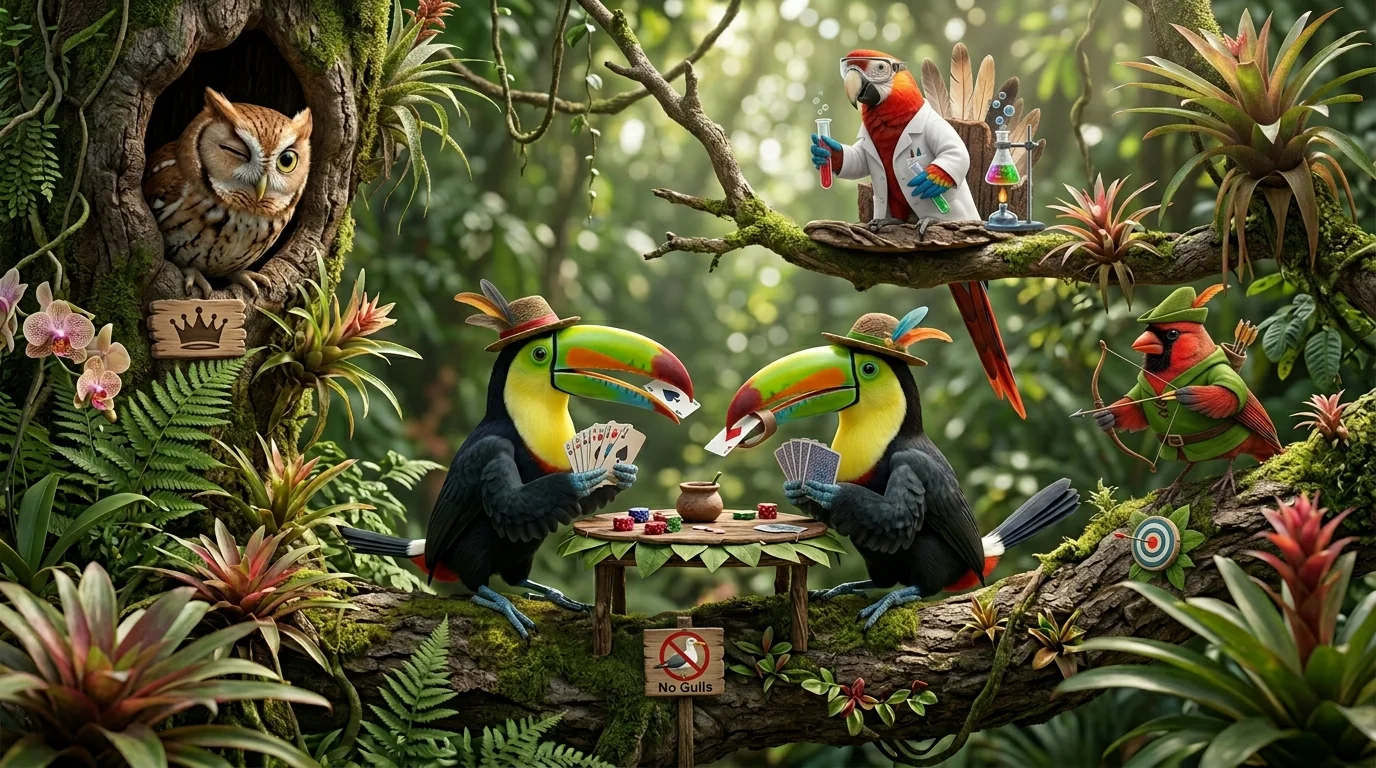 Beak Puns in English