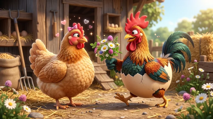 Chicken Love Puns to Make You Laugh