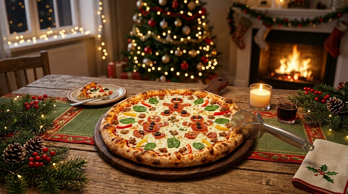 Christmas Pizza Puns to Make You Laugh