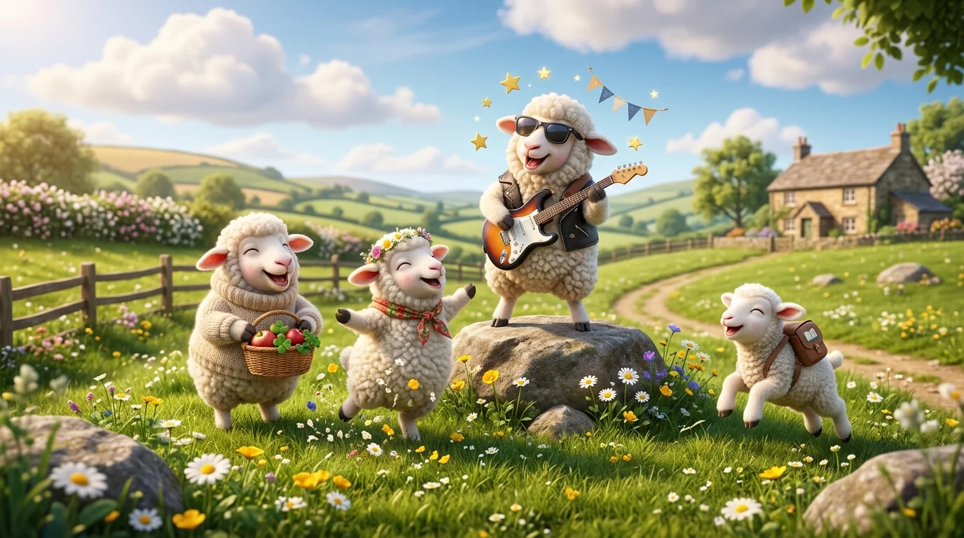 Cute Sheep Puns to Make You Laugh