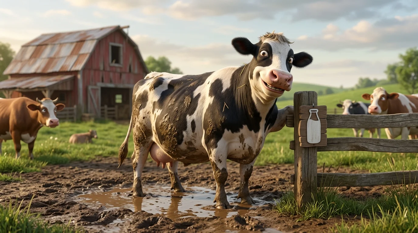 Dirty Cow Puns One Liners