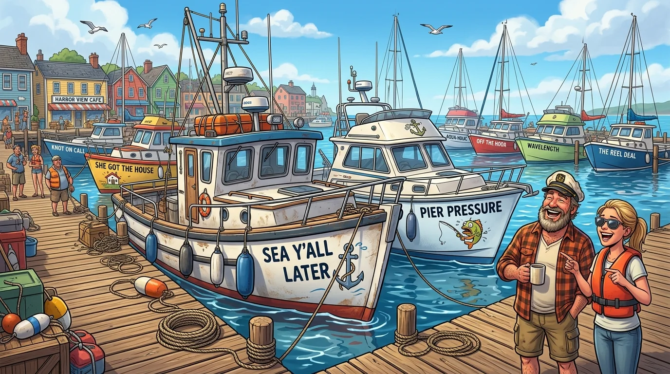 Funny boat names