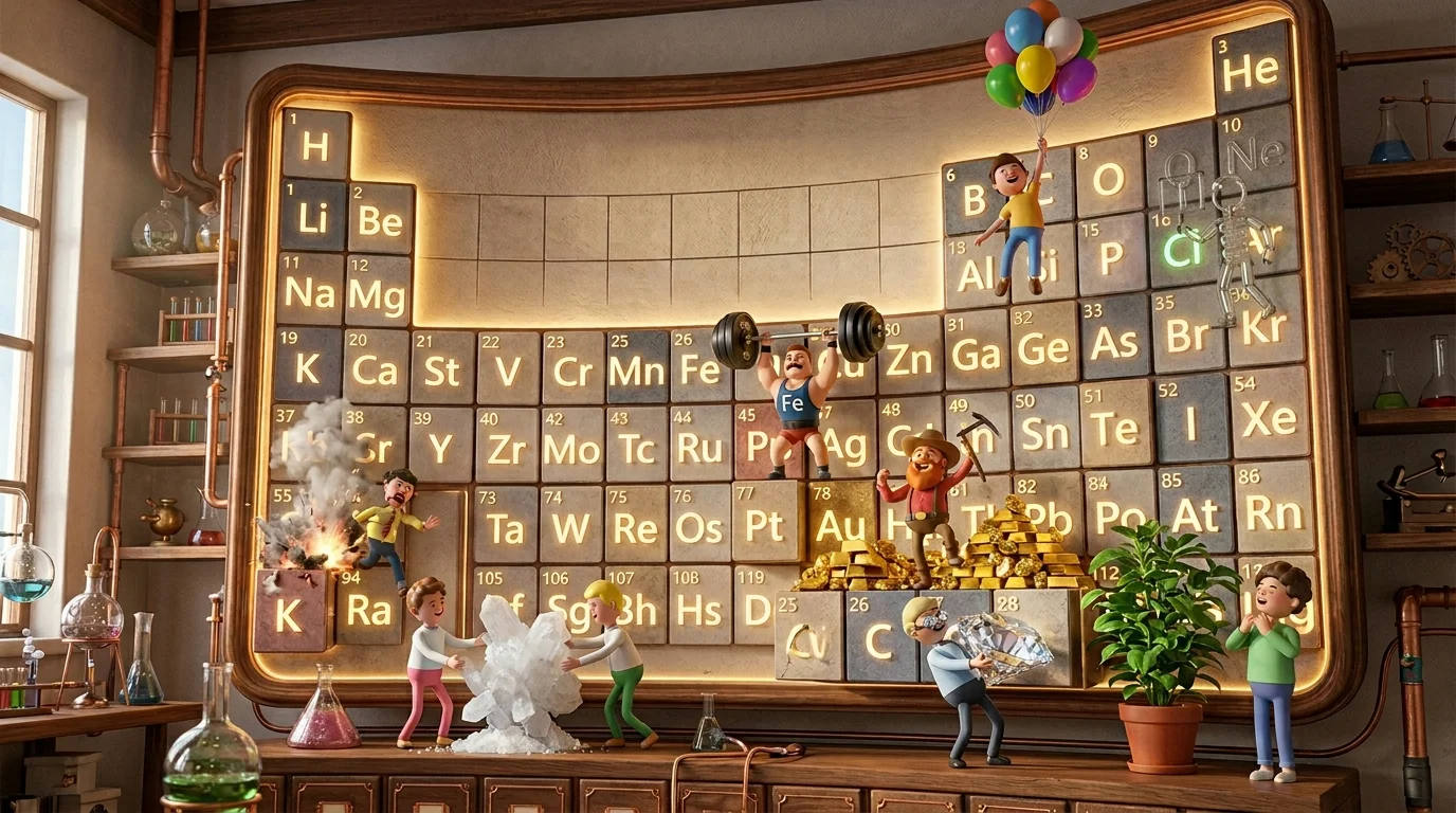 Periodic Table Puns Sheet to Make You Laugh