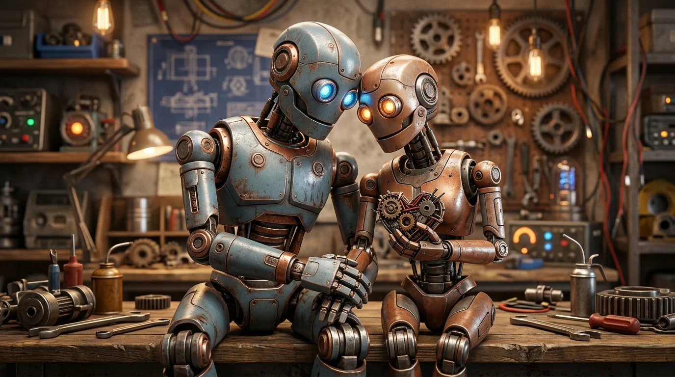 Robot Love Puns One Liners