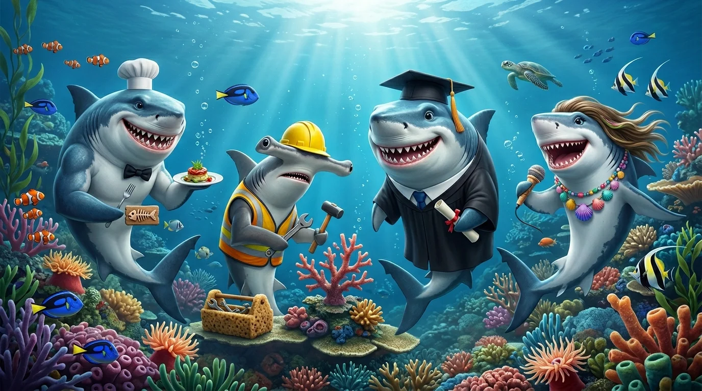 Shark Name Puns to Make You Laugh