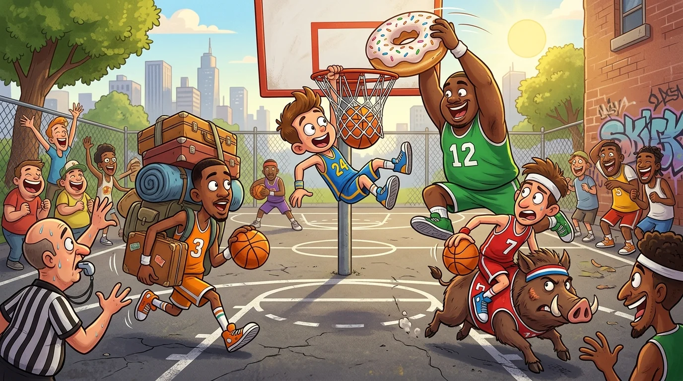 Basketball Puns One-Liners