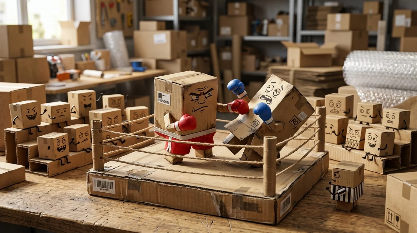 Cardboard Box Puns One-Liners