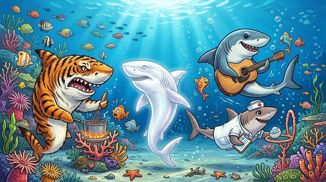 Cute Shark Name Puns