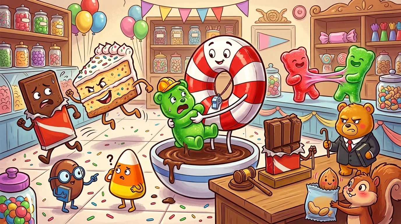Funny Candy Puns