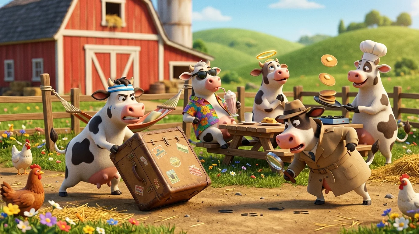 Funny Cow Puns