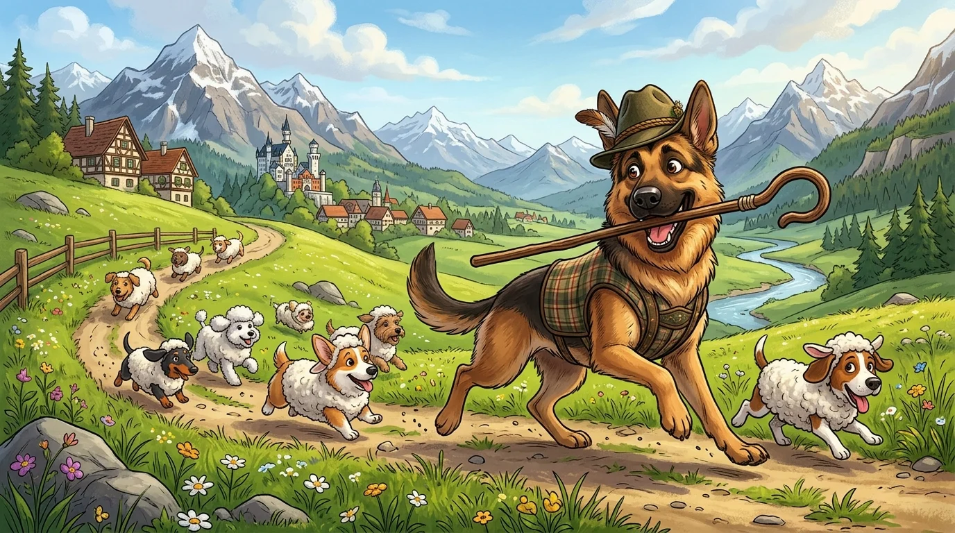 Funny German Shepherd Puns