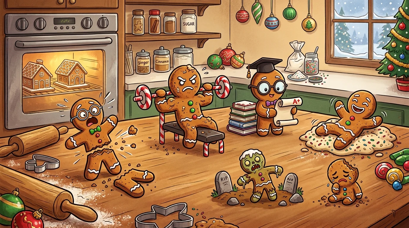 Funny Gingerbread Puns