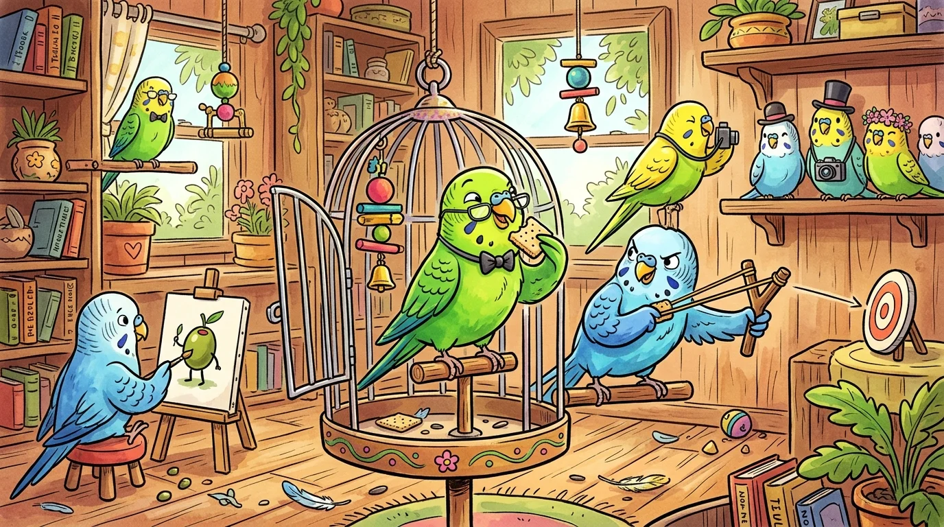 Parakeet Puns One-Liners
