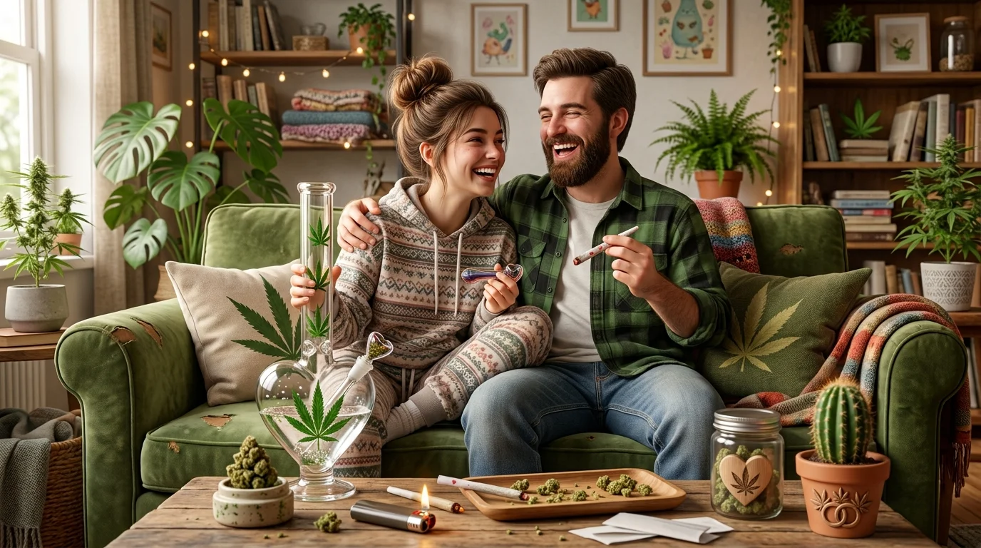 Romantic Weed Puns