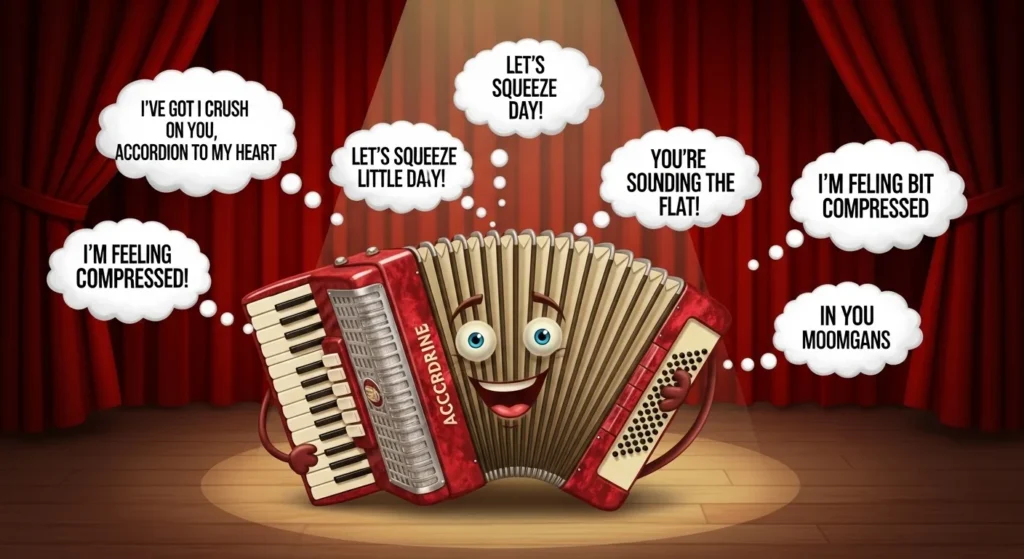 accordion puns