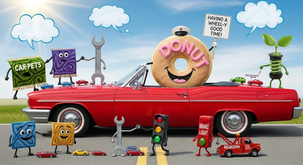 car puns