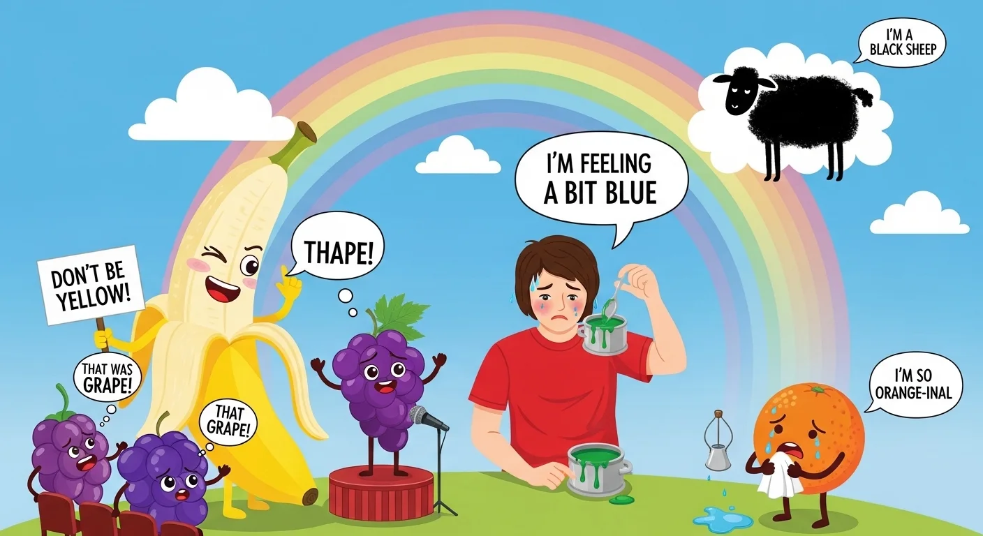 250+ Color Puns & Jokes That Add a Splash of Fun 2026 - punlush