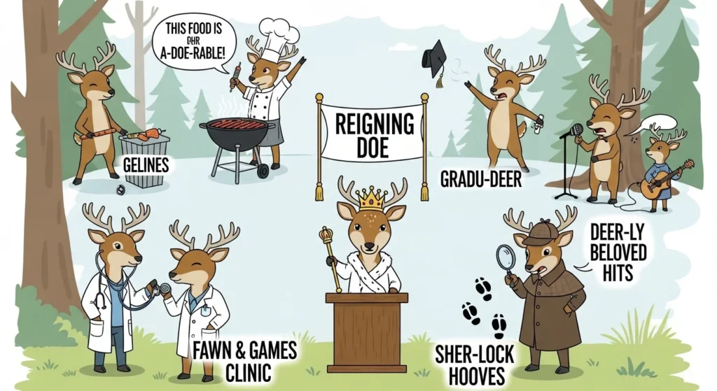 deer names puns