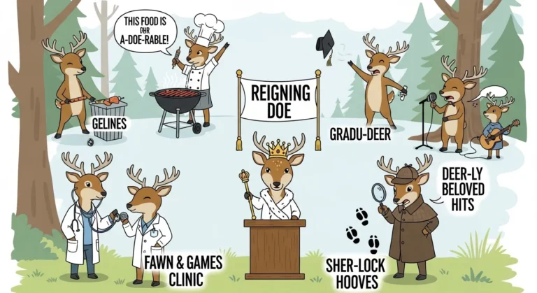 deer names puns