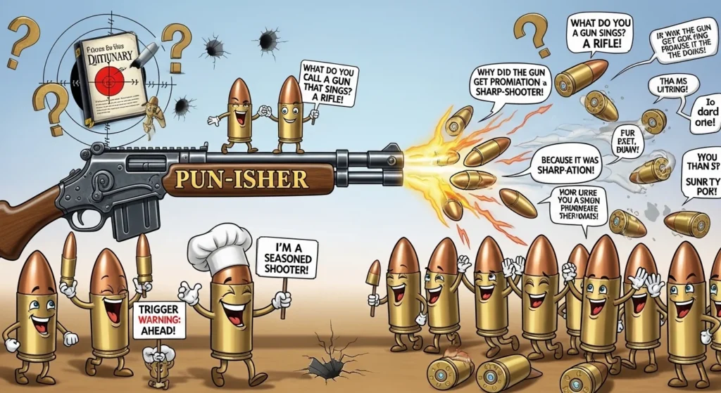 gun puns