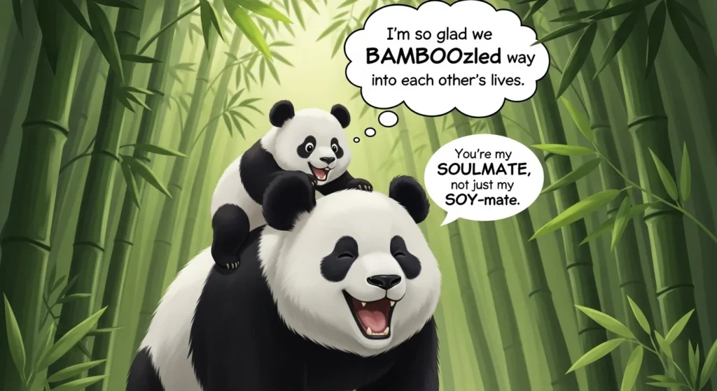 panda love puns