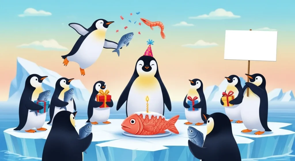 penguin birthday puns