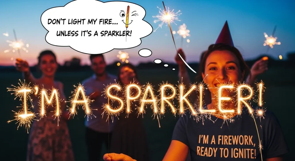 sparkler puns
