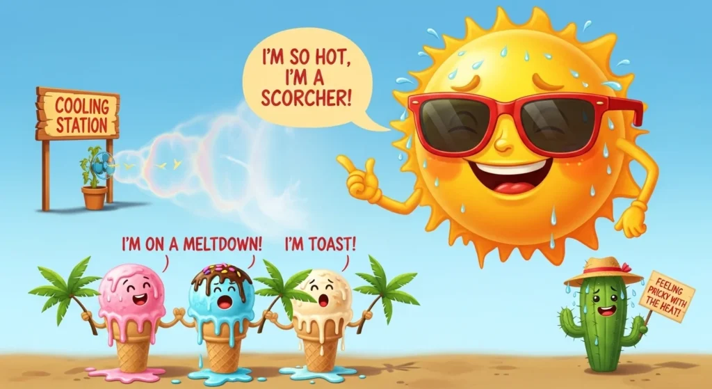 summer heat puns